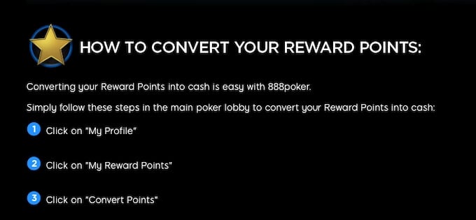 888 Rewards Convert