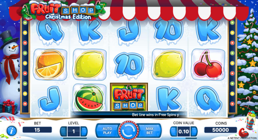 Fruit Shop Christmas Slot - ACG