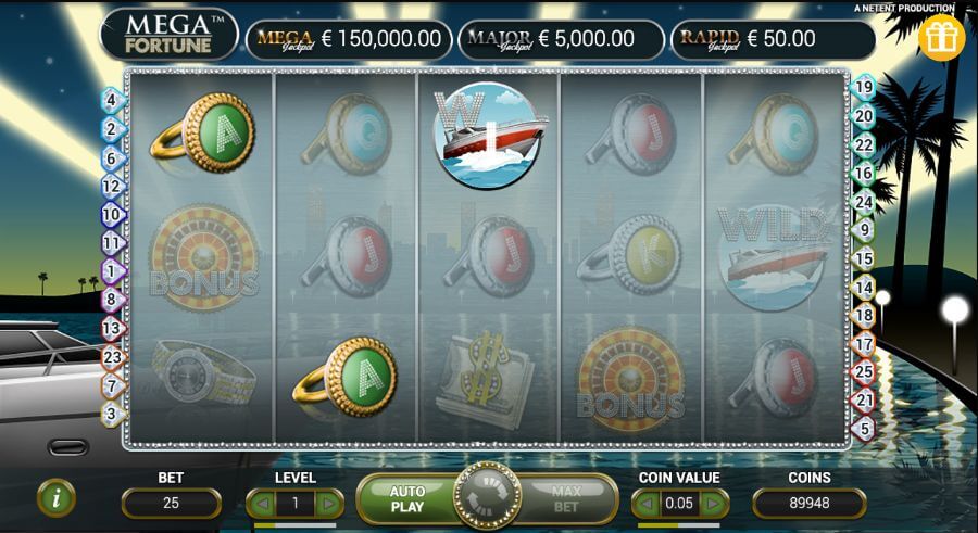 Mega Fortune Jackpot Slot