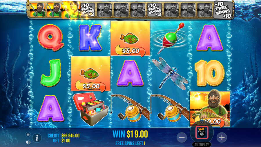 Big Bass Bonanza Slot Cash Win Feature - ACG