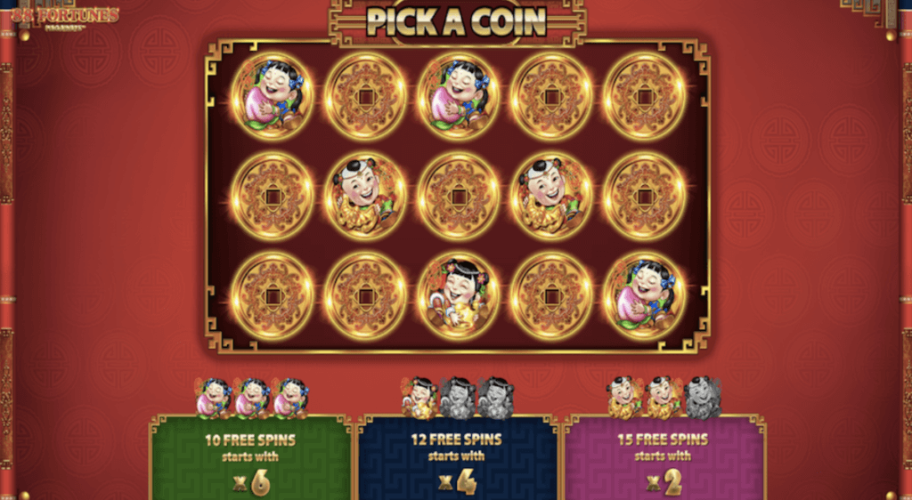 Pick a Coin feature