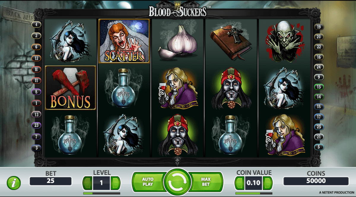 Blood Suckers online slot NetEnt