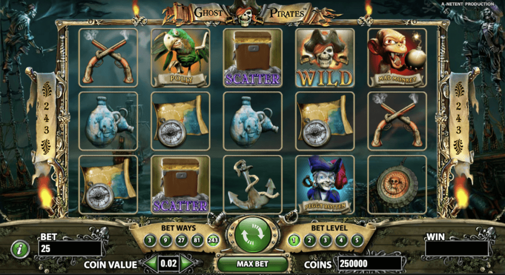 Ghost Pirates online slot netnet