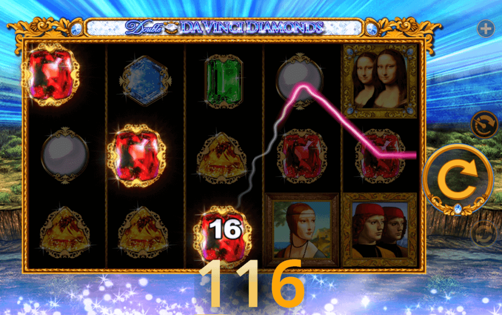 Double Da Vinci Diamonds slot